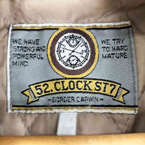52.CLOCK ST77 ボンバージャケット メンズ