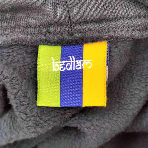 ベドラム bedlam フロント刺繍ジップアップパーカー メンズ import:L