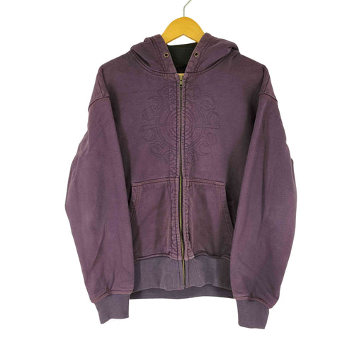 ベドラム bedlam フロント刺繍ジップアップパーカー メンズ import:M