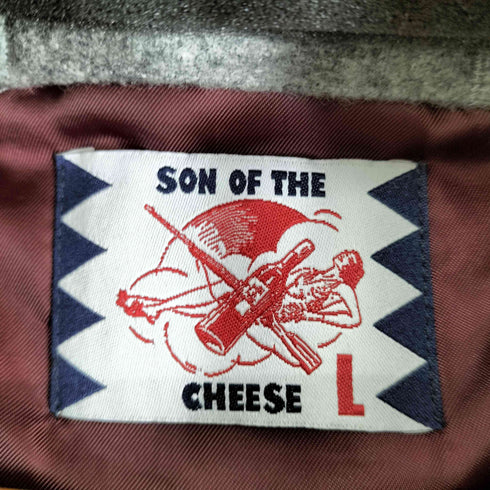 サノバチーズ SON OF THE CHEESE RAM PATCH WORK MA-1 メンズ JPN:L