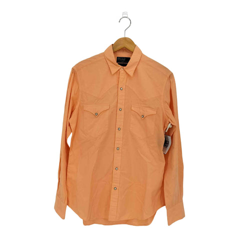 ポロバイラルフローレン Polo by RALPH LAUREN 90s~00s PL WESTERN TWO-PLY COTTON ウエスタンシャツ メンズ import:S