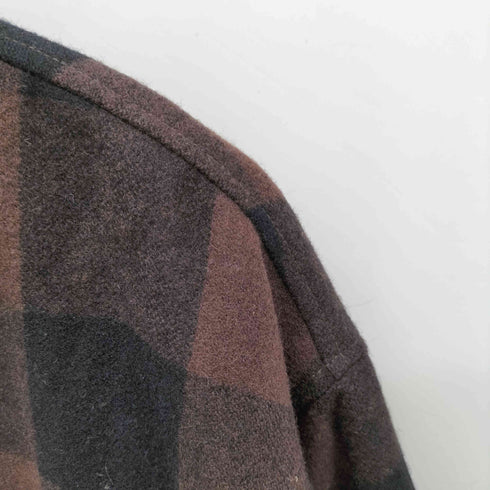 Ayan KM Projects バッファローチェックウールブルゾン メンズ JPN:XL