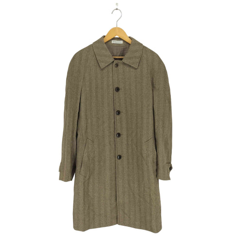 レミュー LES MUES イタリア製 ヘリンボーンチェスターコート メンズ JPN:XL