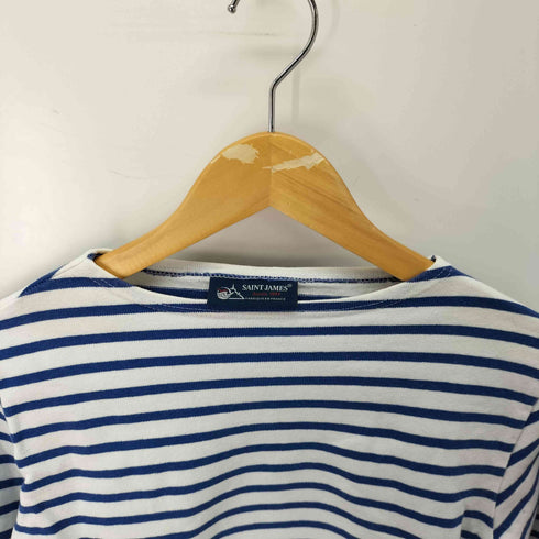セントジェームス SAINT JAMES 七分丈 ボーダー カットソー レディース 32