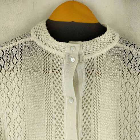 ザシンゾーン THE Shinzone バックボタンシアーニット レディース