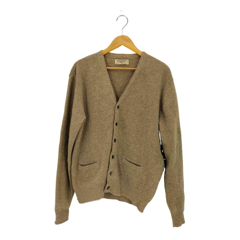 KODEL 60S モヘア 30% 混紡 ウールポリ 2PLY YARN ニット カーディガン メンズ