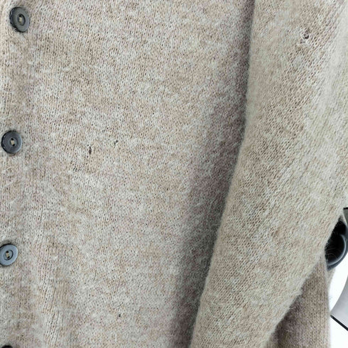 KODEL 60S モヘア 30% 混紡 ウールポリ 2PLY YARN ニット カーディガン メンズ