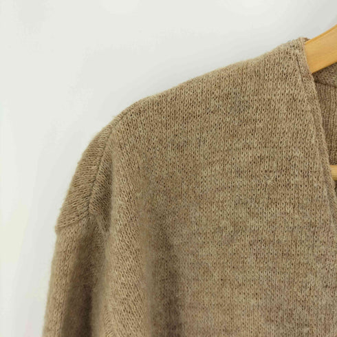 KODEL 60S モヘア 30% 混紡 ウールポリ 2PLY YARN ニット カーディガン メンズ