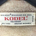 KODEL 60S モヘア 30% 混紡 ウールポリ 2PLY YARN ニット カーディガン メンズ