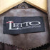 LETTO シングルレザーライダースジャケット メンズ US:38