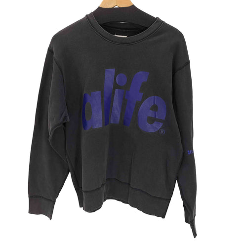 ALIFE NYC カナダ製 プリント スウェット トレーナー メンズ import:S