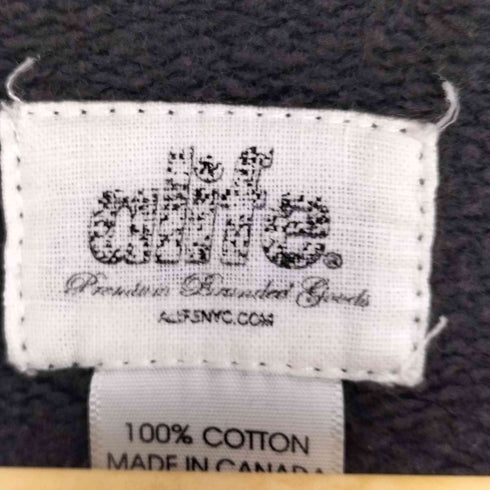 ALIFE NYC カナダ製 プリント スウェット トレーナー メンズ import:S