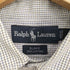 ポロバイラルフローレン Polo by RALPH LAUREN BLAKE ポニー刺繍 チェック L/S 牡丹ダウンシャツ メンズ import:M