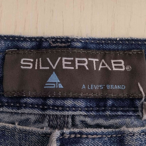 リーバイス Levis 00s SILVERTAB ペインター ワイドカーゴデニムパンツ メンズ 33×30
