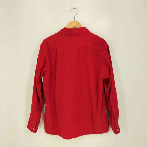 50s~60s コーデュロイ ダブルポケット オープンカラーシャツ メンズ