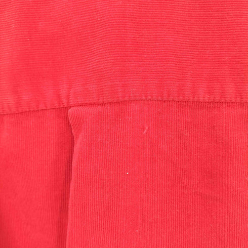 50s~60s コーデュロイ ダブルポケット オープンカラーシャツ メンズ