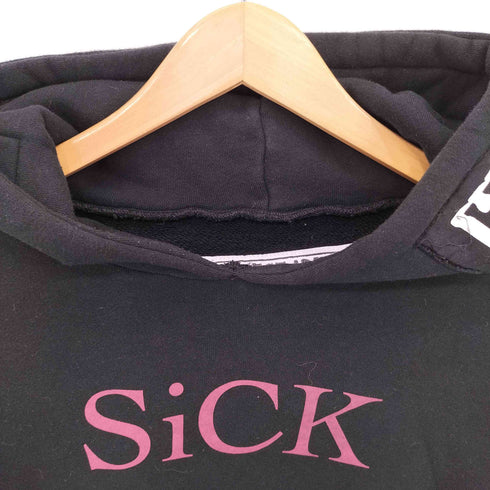 NEGLECT ADULT PATIENTS SICK プリント プルオーバーパーカー メンズ JPN:L