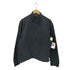 ダナキャランニューヨーク DKNY コットンナイロン ハイネック ジップアップジャケット メンズ import:M