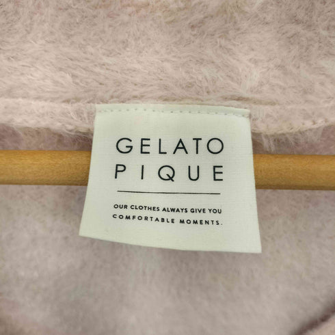 ジェラートピケ gelato pique ラビットモコショートカーディガン レディース ONE SIZE