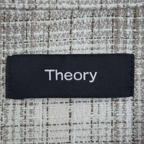 セオリー theory Button-Up Shirt in Textured Check メンズ JPN:M