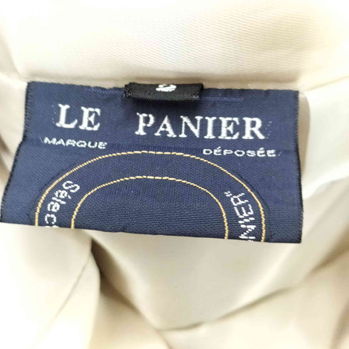 LE PANIER ラムスエード オープンカラージャケット レディース
