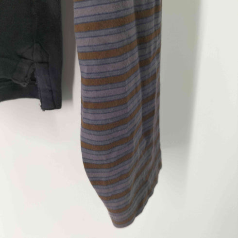 イーアールエル ERL DOUBLE SLEEVE POLO T-SHIRT メンズ import:L