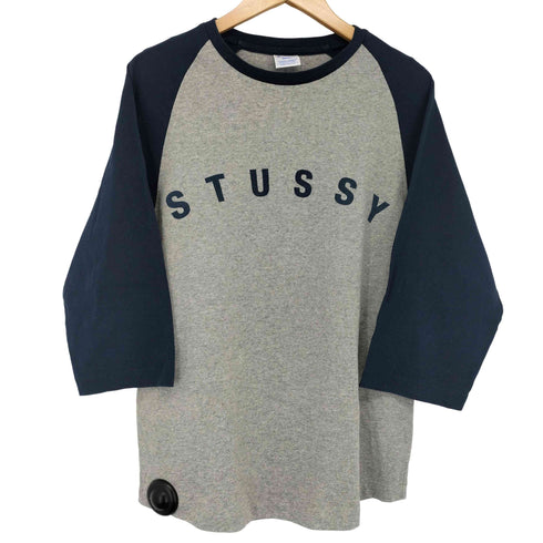 ステューシー Stussy ロゴプリント ラグランカットソー メンズ JPN:S
