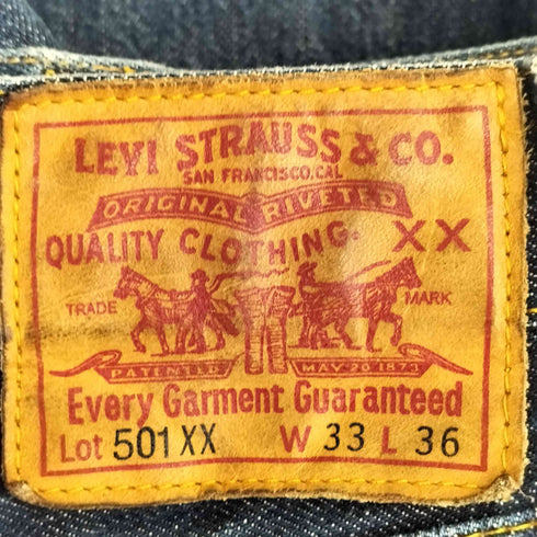 リーバイスヴィンテージクロージング Levis Vintage Clothing 大戦後モデル 英国製 1947年復刻 ビッグE 501XX メンズ W33 L36