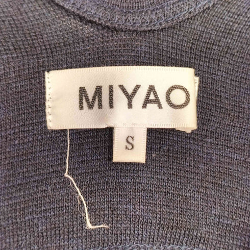 MIYAOドッキングニットジップアップカーディガン レディース JPN:S
