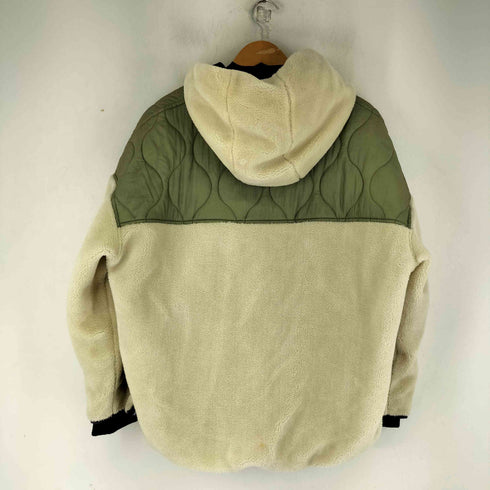 ザラ ZARA 異素材切替フリースジャケット レディース import:L