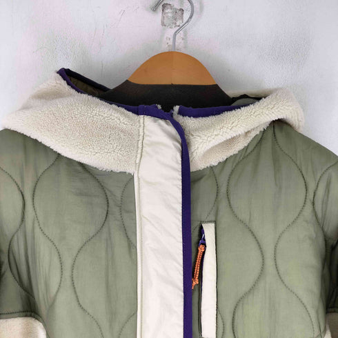 ザラ ZARA 異素材切替フリースジャケット レディース import:L