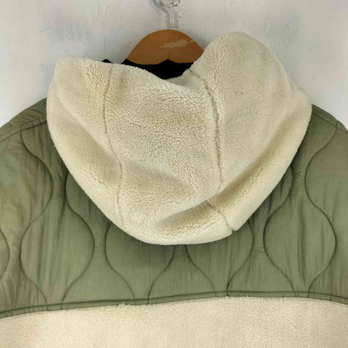 ザラ ZARA 異素材切替フリースジャケット レディース import:L