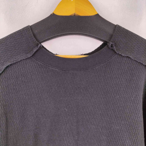 etsinta ワッフルボリュームスリーブバックベルト レディース ONE SIZE