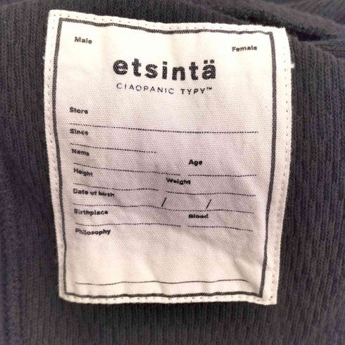 etsinta ワッフルボリュームスリーブバックベルト レディース ONE SIZE