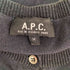 アーペーセー A.P.C. カシミヤ混 クルーネックカーディガン レディース import:M