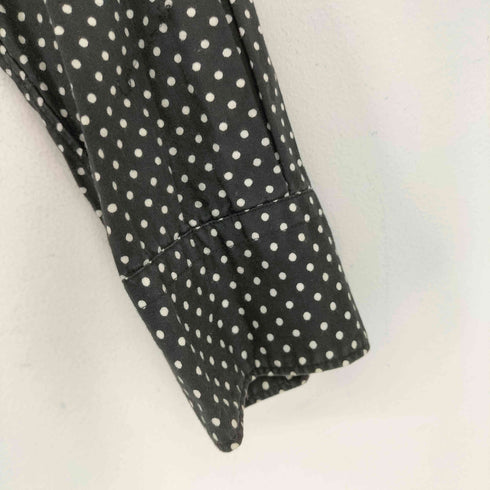 ブラックコムデギャルソン BLACK COMME des GARCONS ドット L/S シャツ レディース JPN:S