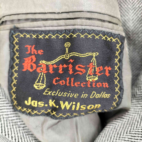 the barrister collection ユニオンチケット2Bシングルテーラードジャケット メンズ