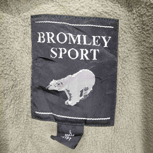 bromley sport フェイクスウェード フリースライナージャケット レディース import:L