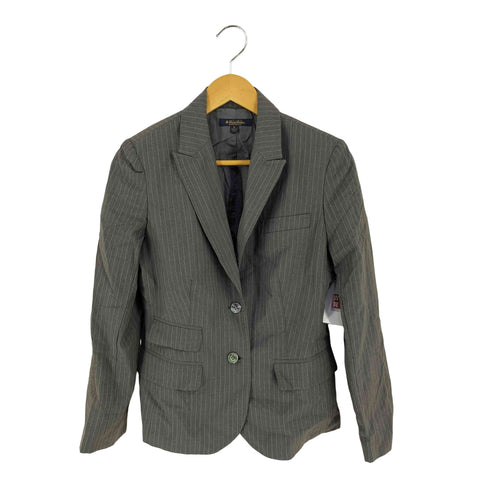 ブルックスブラザーズ BROOKS BROTHERS super 110'S canonico 2Bシングルテーラードジャケット レディース 6