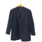 GLAMOUR TAILORS ストライプ 2Bシングルテーラードジャケット メンズ