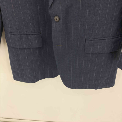 GLAMOUR TAILORS ストライプ 2Bシングルテーラードジャケット メンズ