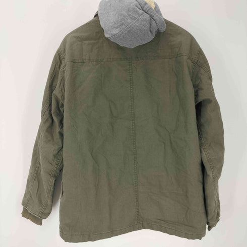 ディッキーズ Dickies Fleece hooded relaxed fit Duck shirts メンズ import:M