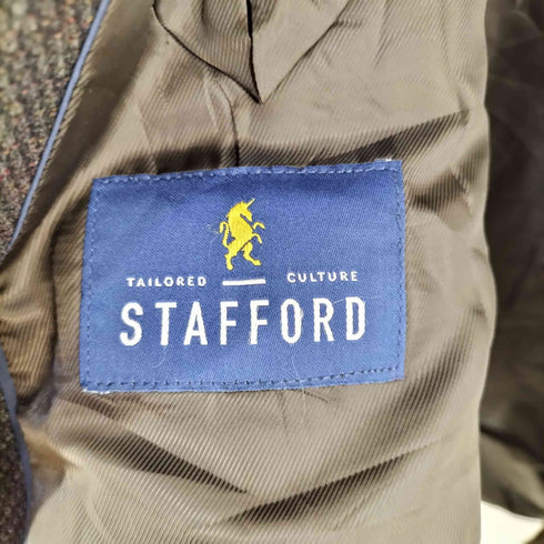 スタッフォード STAFFORD classic fit 2B シングル テーラード ジャケット メンズ JPN:46