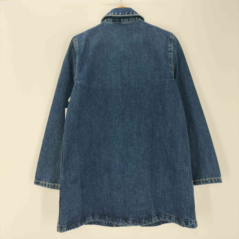 ザラ ZARA TRF デニムトレンチコート レディース import:S