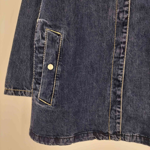 ザラ ZARA TRF デニムトレンチコート レディース import:S