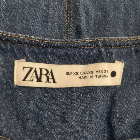 ザラ ZARA LONG DENIM DRESS レディース import:XS