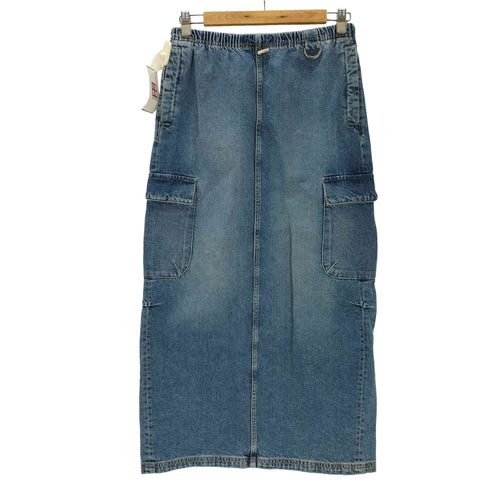 ザラ ZARA DENIM TRF CARGO SKIRT レディース S