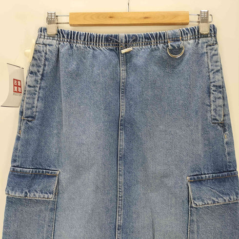 ザラ ZARA DENIM TRF CARGO SKIRT レディース S