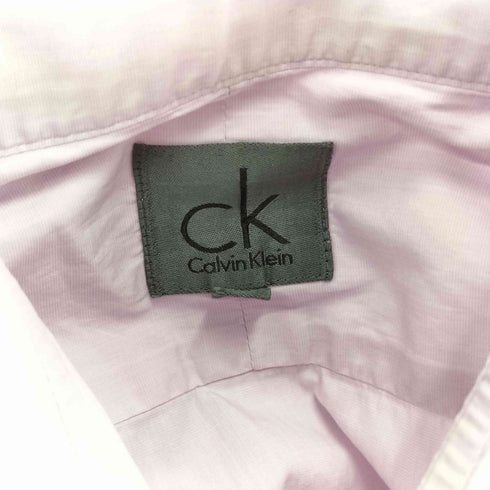 シーケーカルバンクライン ck Calvin Klein L/S コットンシャツ メンズ JPN:M