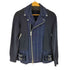サカイラック sacai luck ニット切替 ストライプカーデライダース ジャケット レディース JPN:1